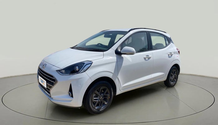 2021 Hyundai GRAND I10 NIOS SPORTZ AMT 1.2 KAPPA VTVT, Petrol, Automatic, 12,223 km, Left Front Diagonal