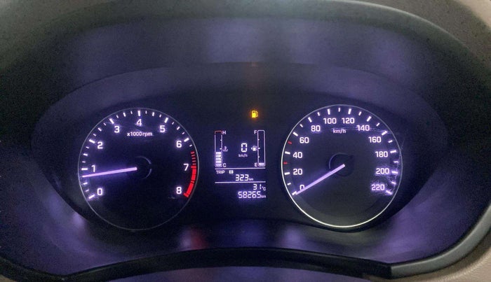 2017 Hyundai Elite i20 MAGNA EXECUTIVE 1.2, Petrol, Manual, 58,382 km, Odometer Image