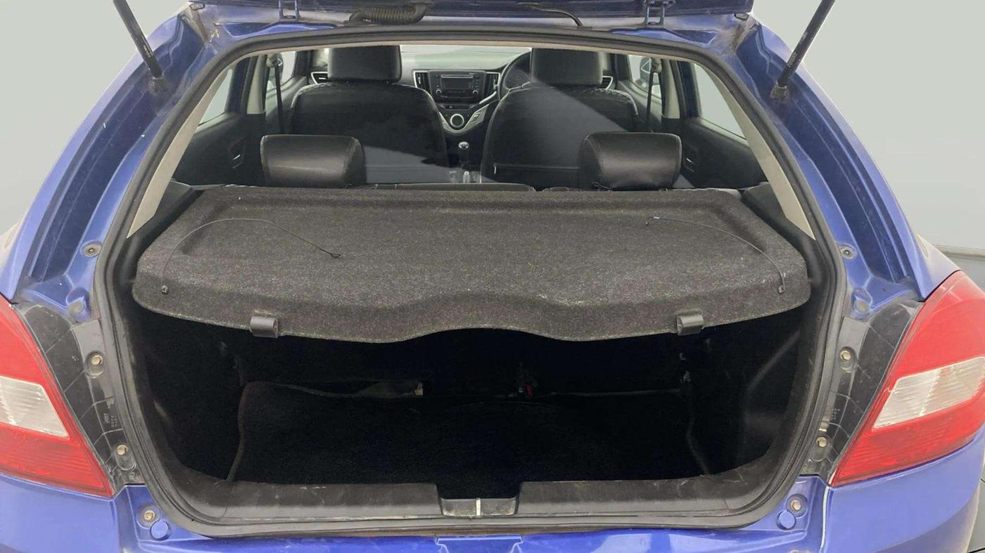 2016 Maruti Baleno DELTA PETROL 1.2, Petrol, Manual, 52,125 km, Boot Inside