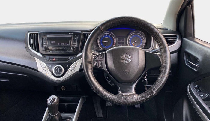 2016 Maruti Baleno DELTA PETROL 1.2, Petrol, Manual, 19,195 km, Steering Wheel Close Up
