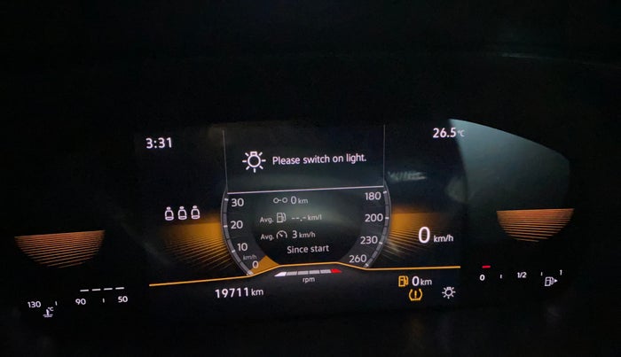 2023 Skoda KUSHAQ STYLE 1.0L TSI MT, Petrol, Manual, 19,696 km, Odometer Image