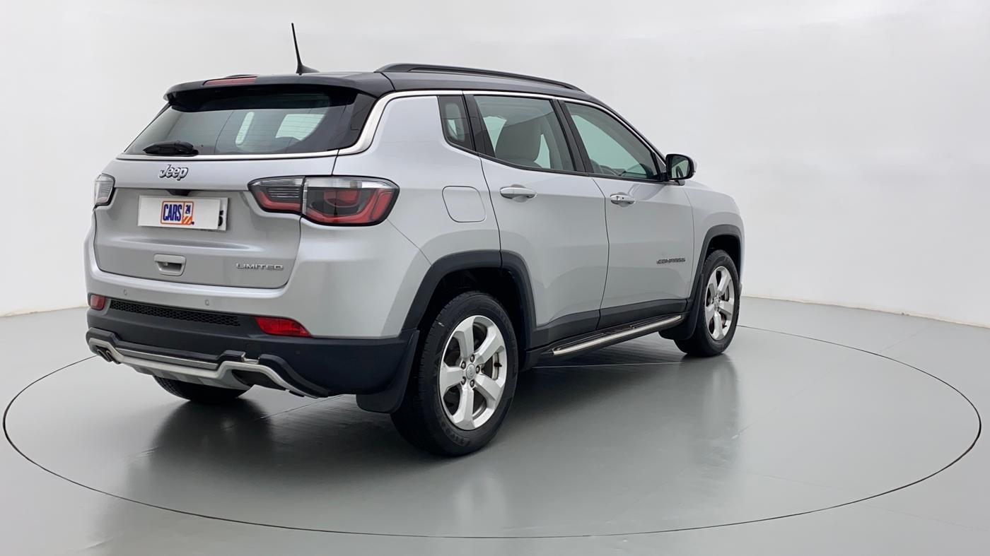 2018 Jeep Compass LIMITED O 1.4 AT, Petrol, Automatic, 75,789 km, Right Back Diagonal
