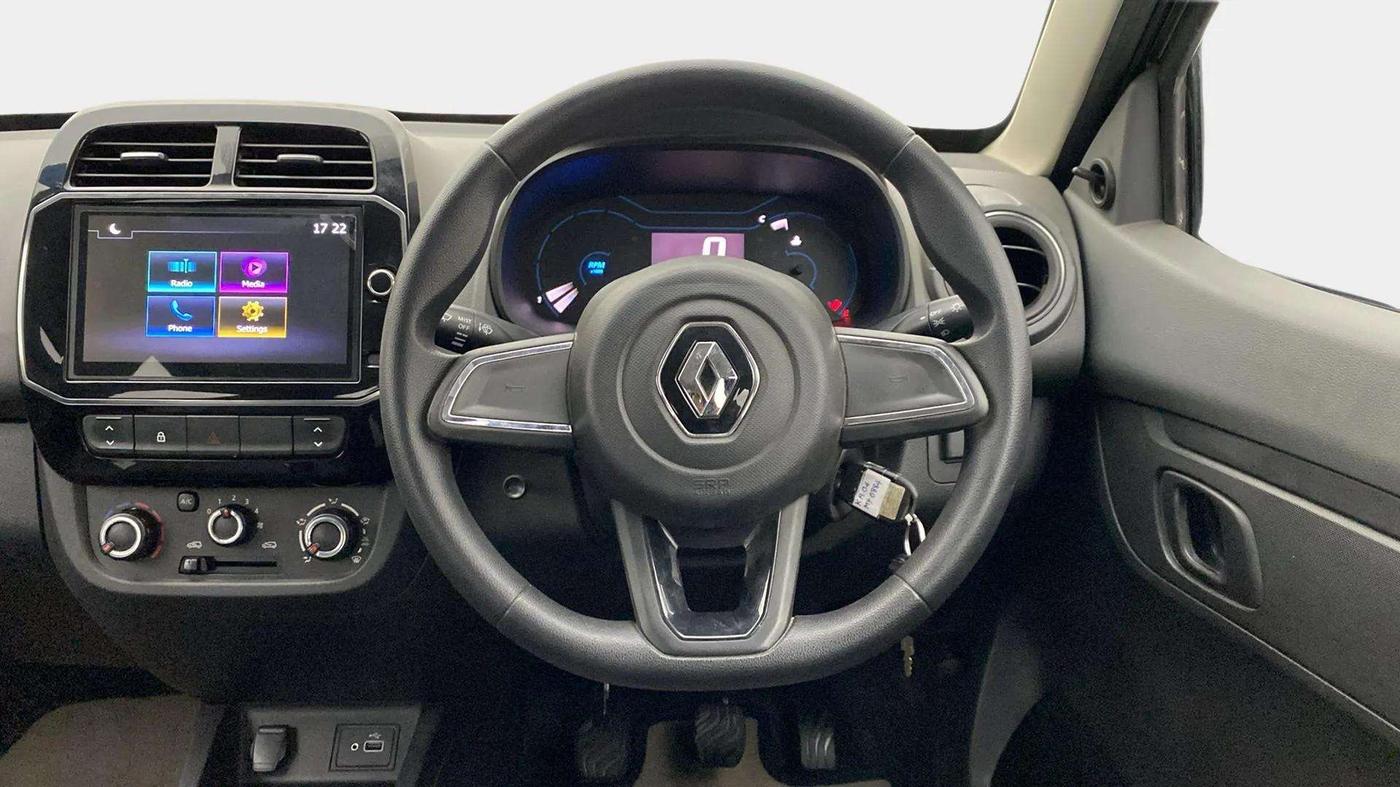2020 Renault Kwid RXT 1.0 (O), Petrol, Manual, 45,220 km, Steering Wheel Close Up