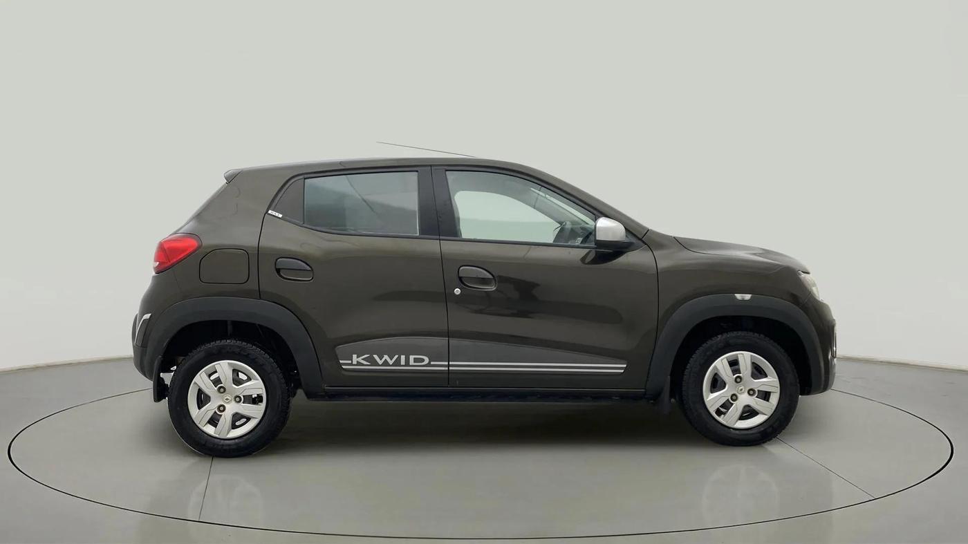 2018 Renault Kwid RXT 1.0 AMT (O), Petrol, Automatic, 72,598 km, Right Side View