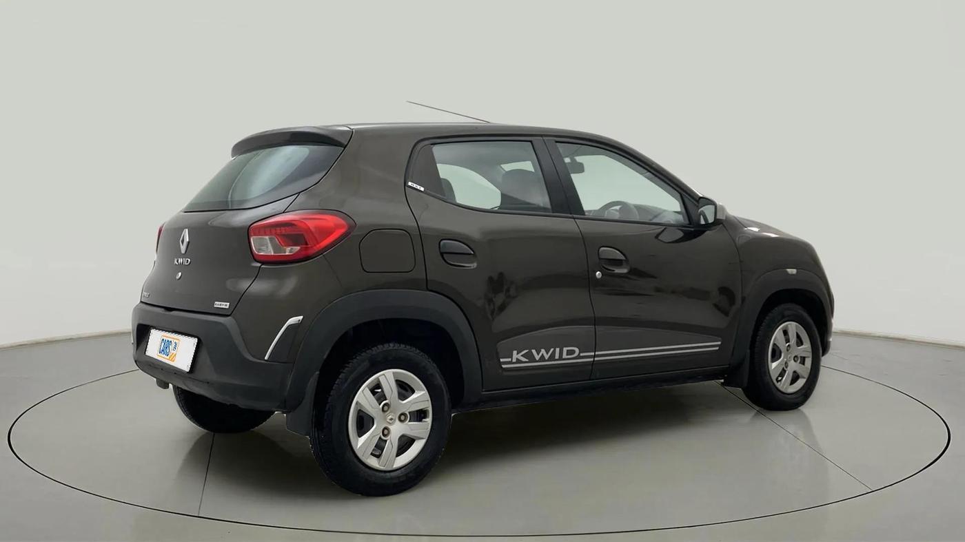 2018 Renault Kwid RXT 1.0 AMT (O), Petrol, Automatic, 72,598 km, Right Back Diagonal