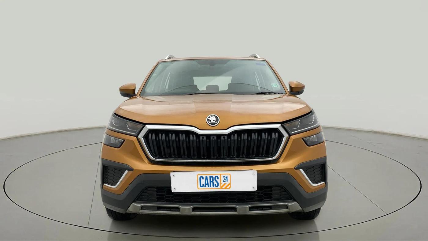 2022 Skoda KUSHAQ STYLE 1.0L TSI AT (6 AIRBAGS), Petrol, Automatic, 18,626 km, Front
