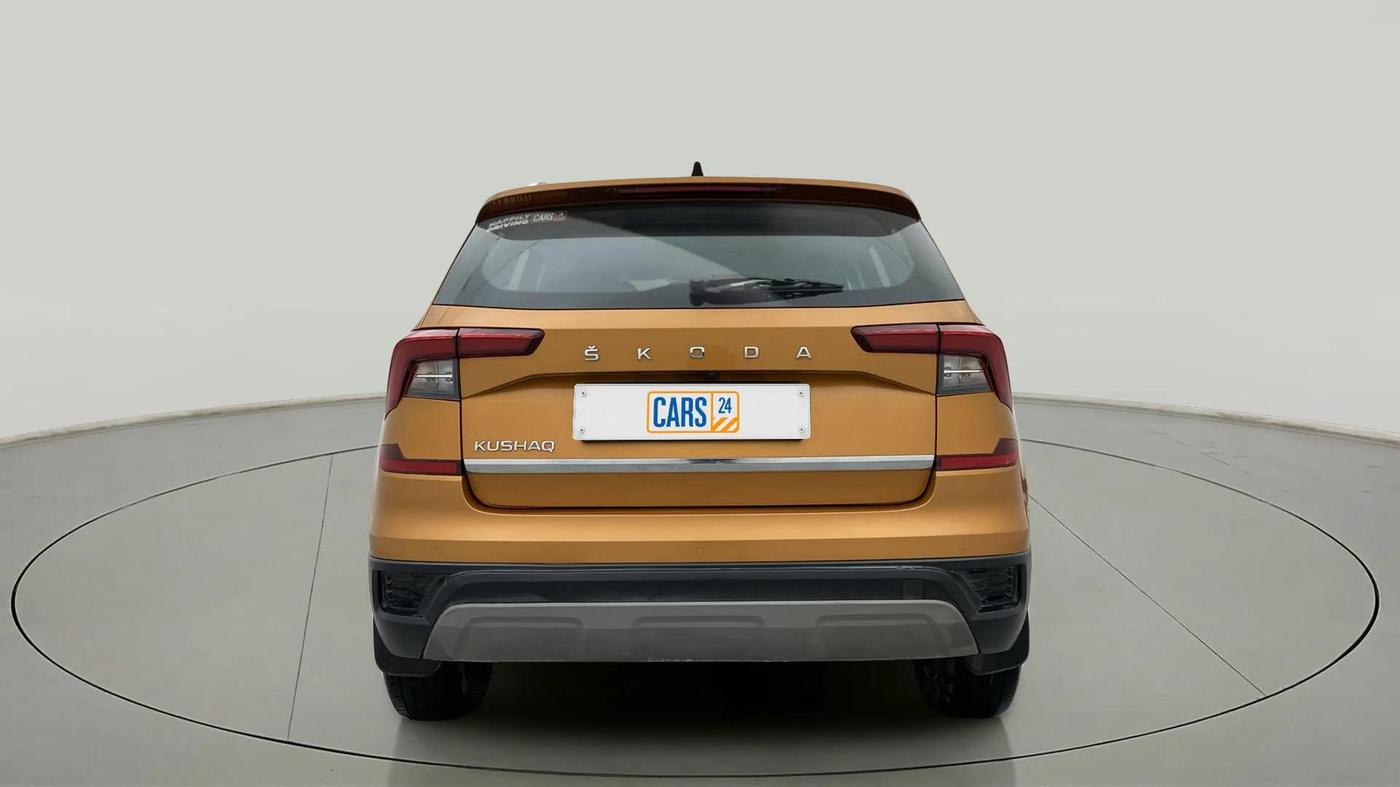 2022 Skoda KUSHAQ STYLE 1.0L TSI AT (6 AIRBAGS), Petrol, Automatic, 18,626 km, Back/Rear