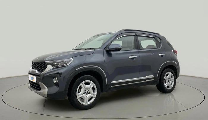 2020 KIA SONET HTX 1.0 IMT, Petrol, Manual, 23,589 km, Left Front Diagonal