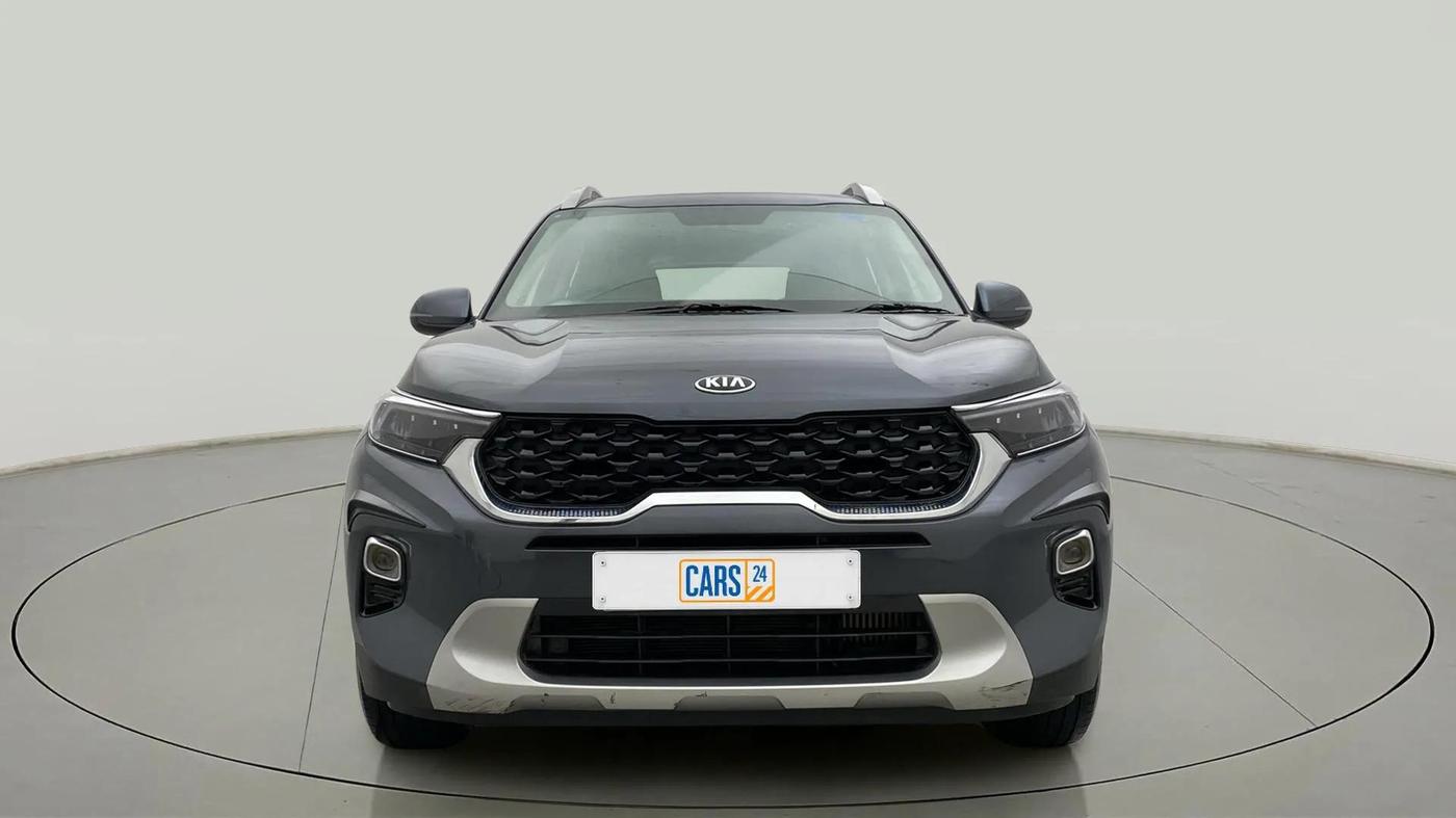 2020 KIA SONET HTX 1.0 IMT, Petrol, Manual, 23,589 km, Front