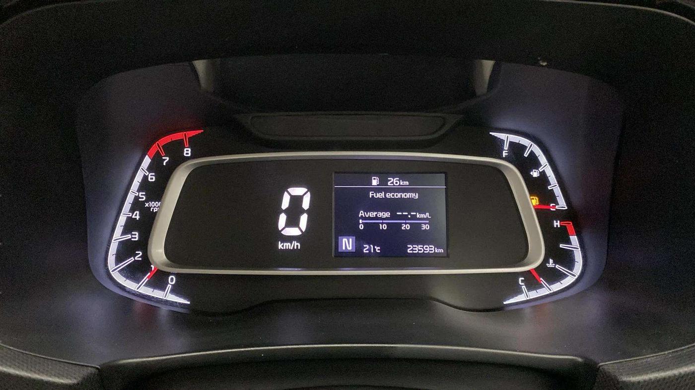 2020 KIA SONET HTX 1.0 IMT, Petrol, Manual, 23,589 km, Odometer Image