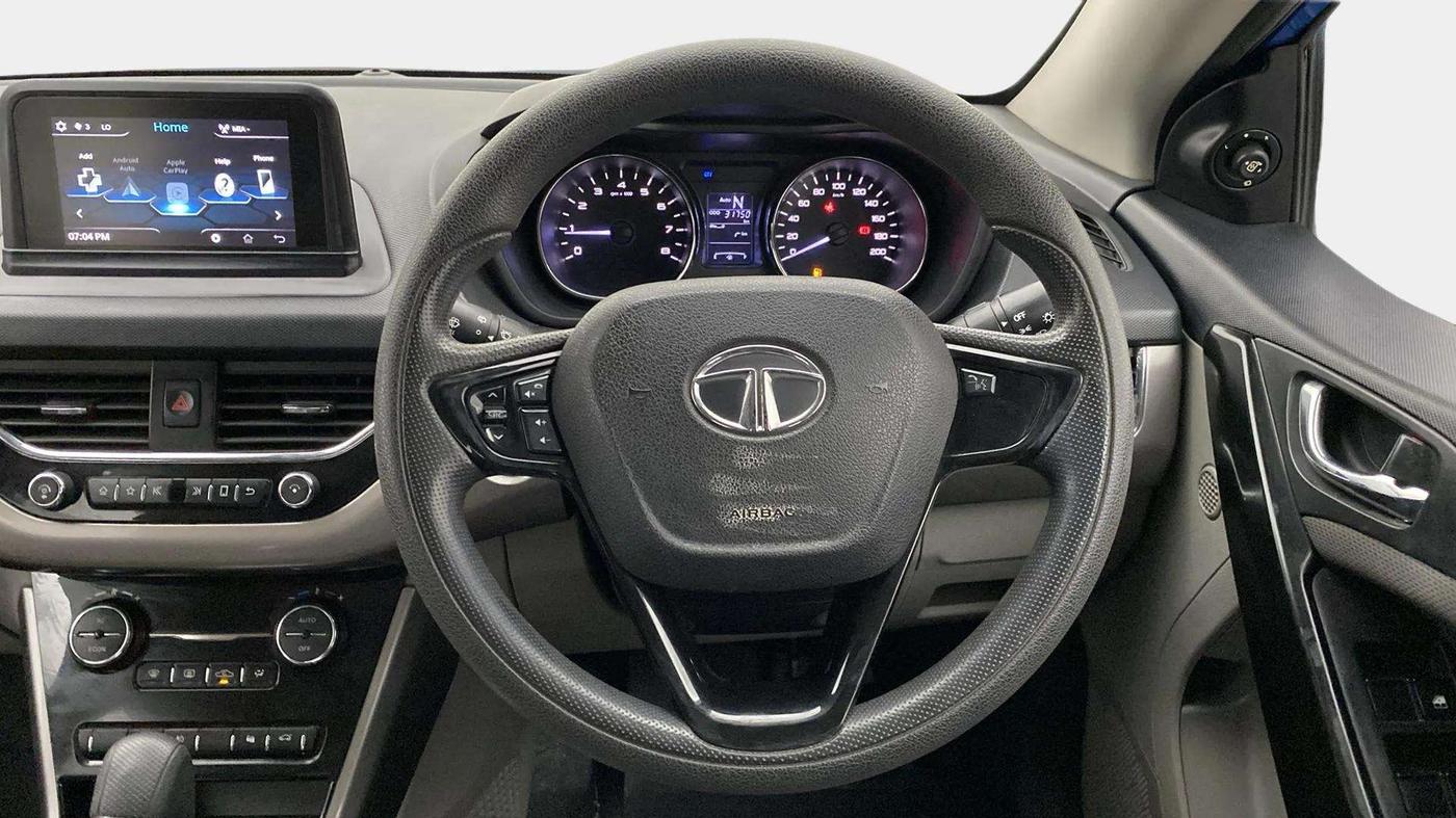 2019 Tata NEXON XZA PLUS PETROL, Petrol, Automatic, 31,900 km, Steering Wheel Close Up