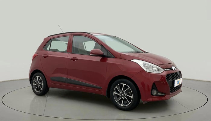 2017 Hyundai Grand i10 SPORTZ AT 1.2 KAPPA VTVT, Petrol, Automatic, 87,678 km, Right Front Diagonal