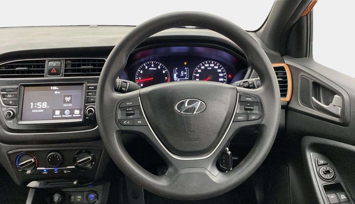 2019 Hyundai Elite i20 SPORTZ PLUS 1.2 DUAL TONE, Petrol, Manual, 23,670 km, Steering Wheel Close Up