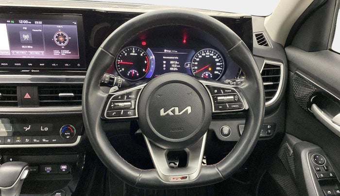 2022 KIA SELTOS GTX PLUS 1.5 DIESEL AT, Diesel, Automatic, 60,916 km, Steering Wheel Close Up