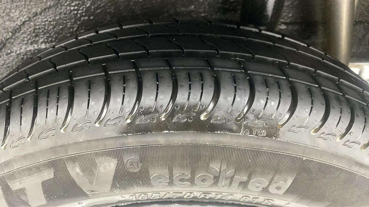 2023 Maruti S PRESSO VXI+, Petrol, Manual, 2,649 km, Left Rear Tyre Tread