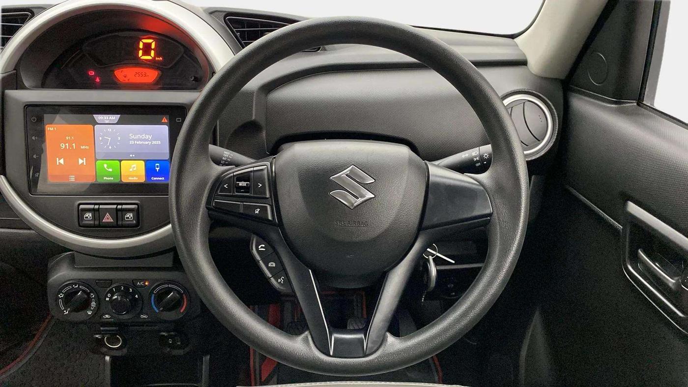 2023 Maruti S PRESSO VXI+, Petrol, Manual, 2,649 km, Steering Wheel Close Up