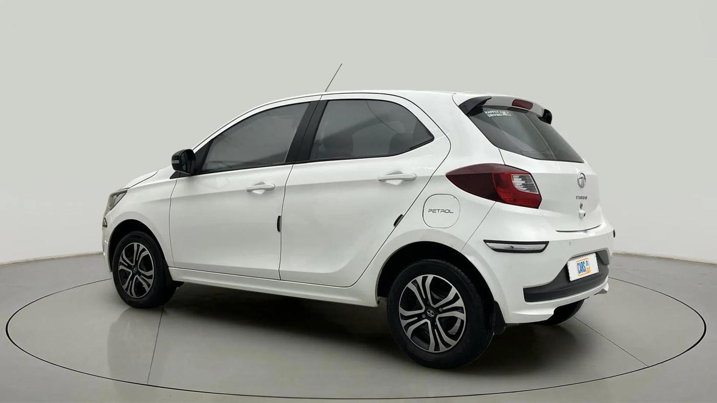 2023 Tata Tiago XT RHYTHM PETROL, Petrol, Manual, 7,040 km, Left Back Diagonal