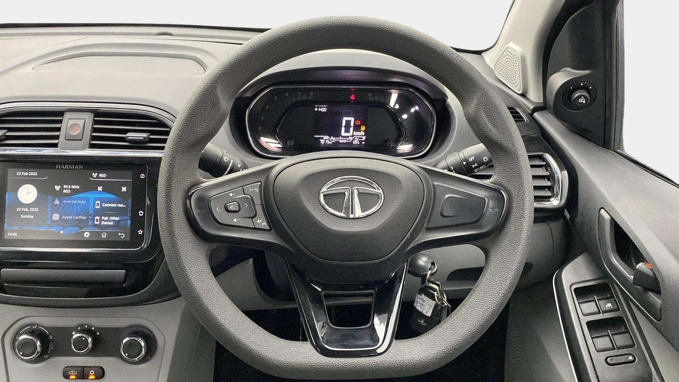2023 Tata Tiago XT RHYTHM PETROL, Petrol, Manual, 7,040 km, Steering Wheel Close Up