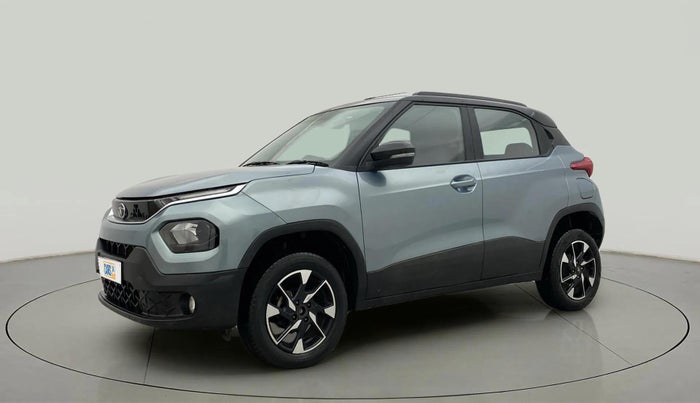 2022 Tata PUNCH CREATIVE AMT 1.2 RTN DUAL TONE, Petrol, Automatic, 35,192 km, Left Front Diagonal