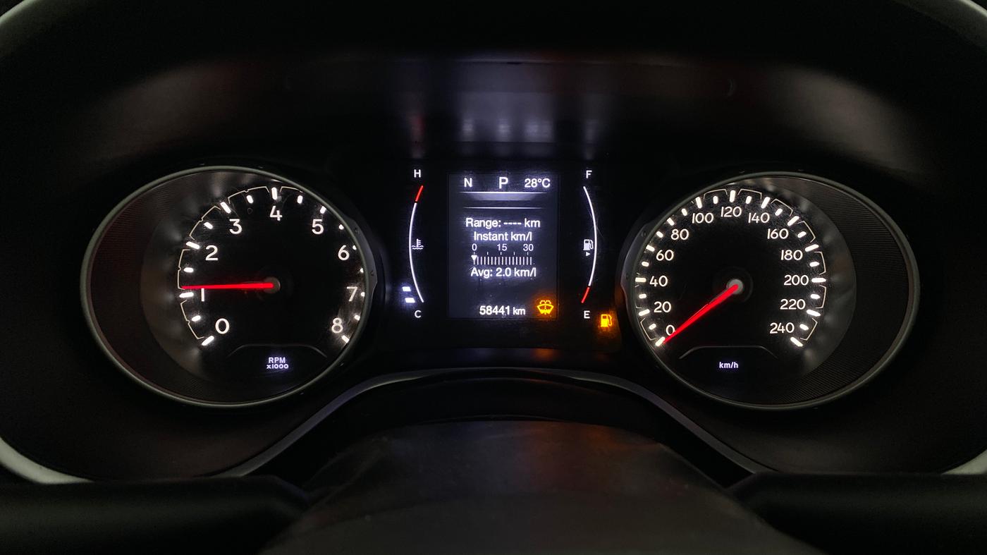 2017 Jeep Compass LIMITED 1.4 PETROL AT, Petrol, Automatic, 58,441 km, Odometer Image