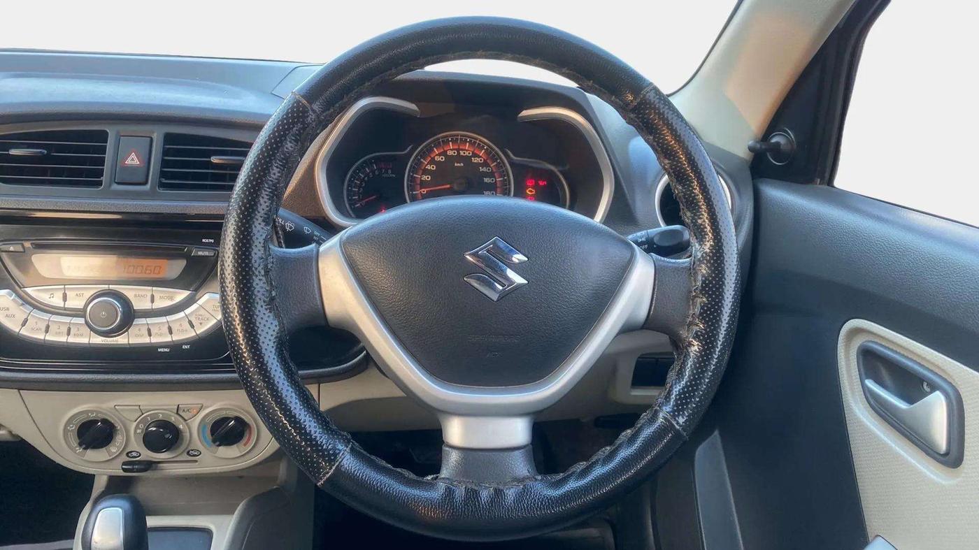 2017 Maruti Alto K10 VXI (O) AMT, Petrol, Automatic, 71,850 km, Steering Wheel Close Up