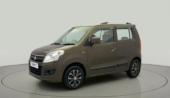 2017 Maruti Wagon R 1.0 VXI AMT, Petrol, Automatic, 35,690 km, Left Front Diagonal