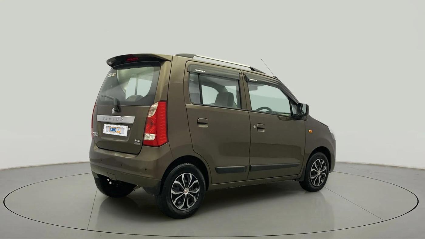 2017 Maruti Wagon R 1.0 VXI AMT, Petrol, Automatic, 35,951 km, Right Back Diagonal