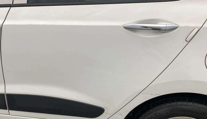 2014 Hyundai Grand i10 ASTA 1.2 KAPPA VTVT, Petrol, Manual, 65,668 km, Rear left door - Minor scratches