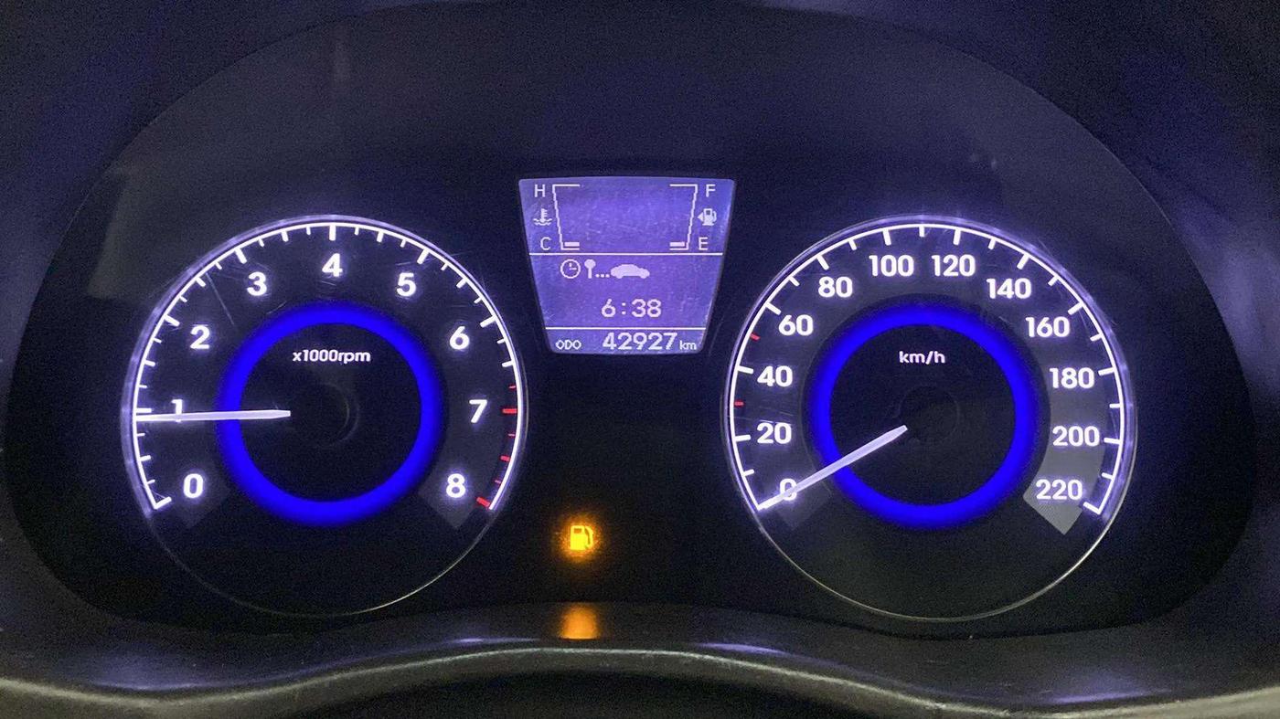 2013 Hyundai Verna FLUIDIC 1.6 VTVT SX, Petrol, Manual, 43,109 km, Odometer Image