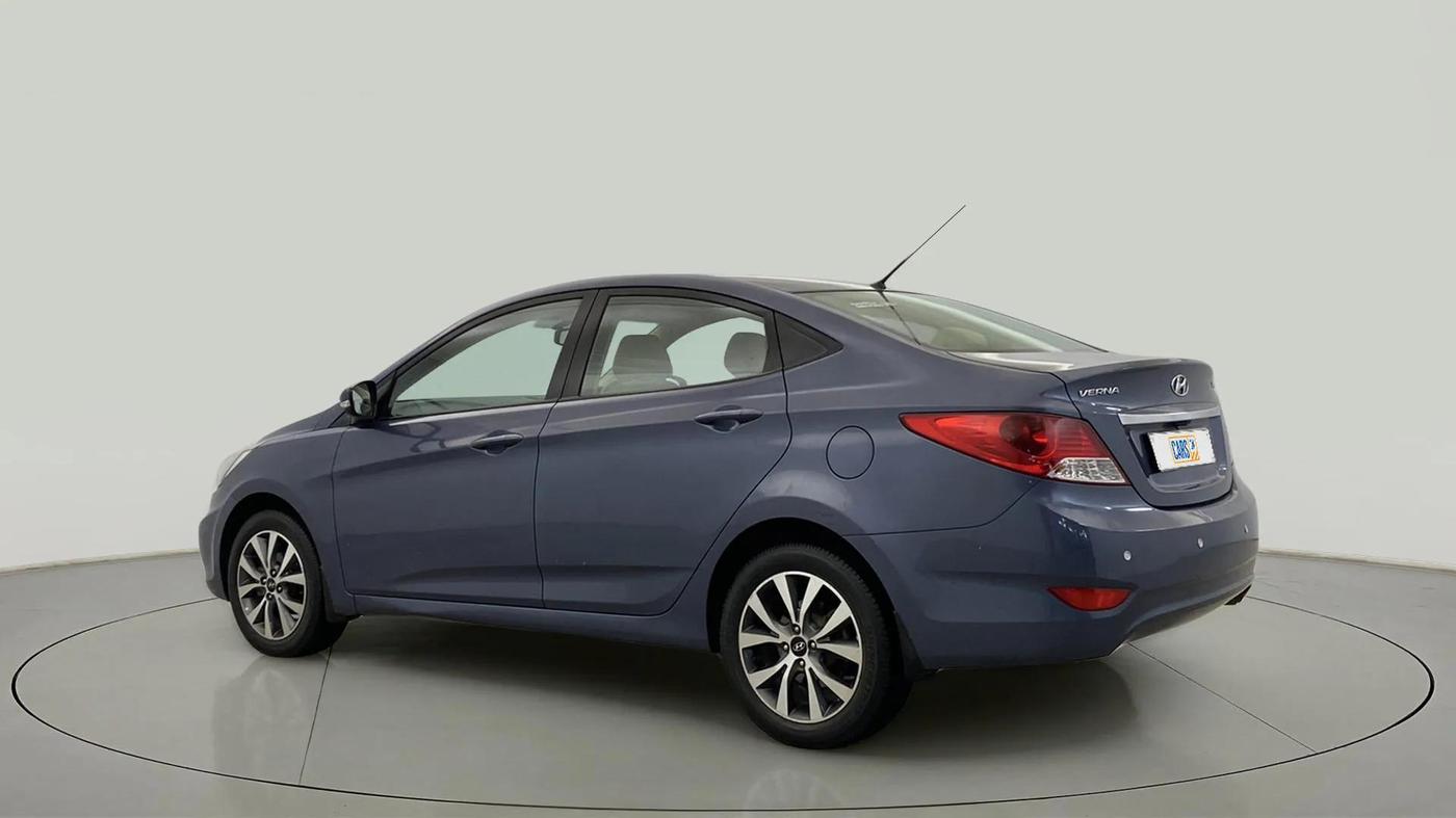 2013 Hyundai Verna FLUIDIC 1.6 VTVT SX, Petrol, Manual, 43,109 km, Left Back Diagonal