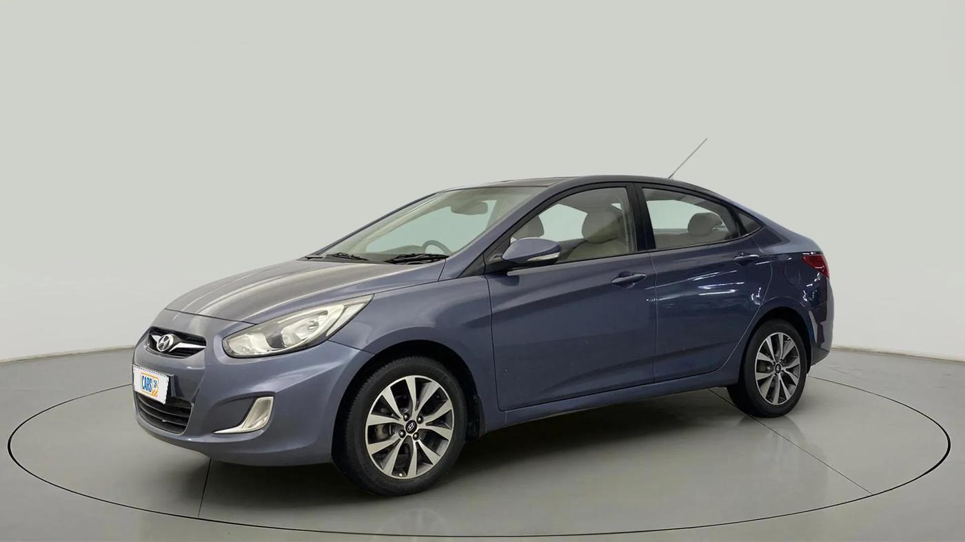 2013 Hyundai Verna FLUIDIC 1.6 VTVT SX, Petrol, Manual, 43,109 km, Left Front Diagonal
