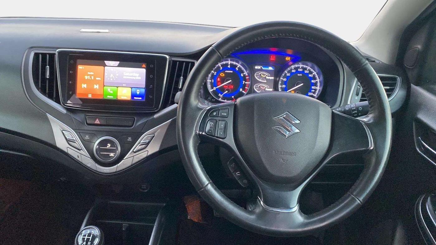 2021 Maruti Baleno ALPHA PETROL 1.2, Petrol, Manual, 65,826 km, Steering Wheel Close Up
