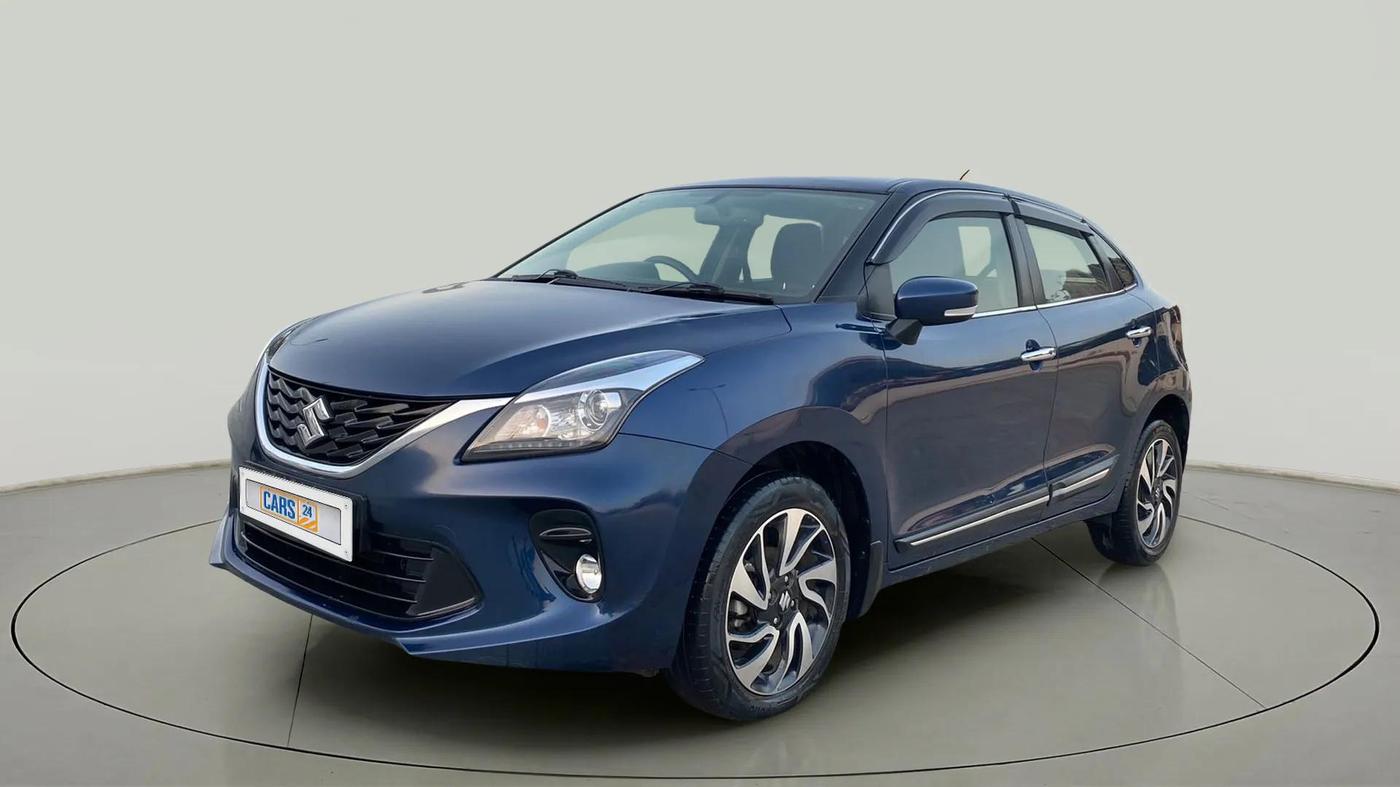 2021 Maruti Baleno ALPHA PETROL 1.2, Petrol, Manual, 65,826 km, Left Front Diagonal