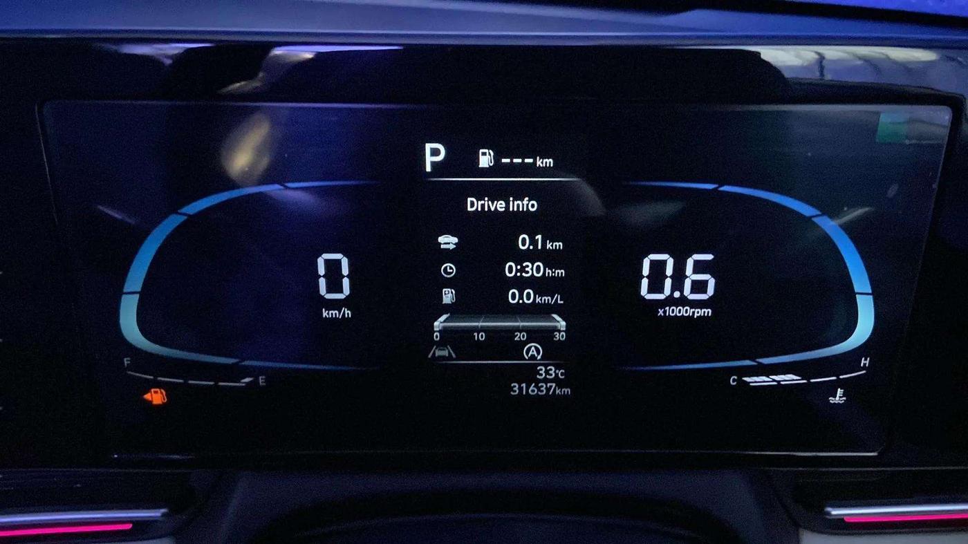 2023 Hyundai Verna SX(O) 1.5 MPI IVT , Petrol, Automatic, 31,801 km, Odometer Image