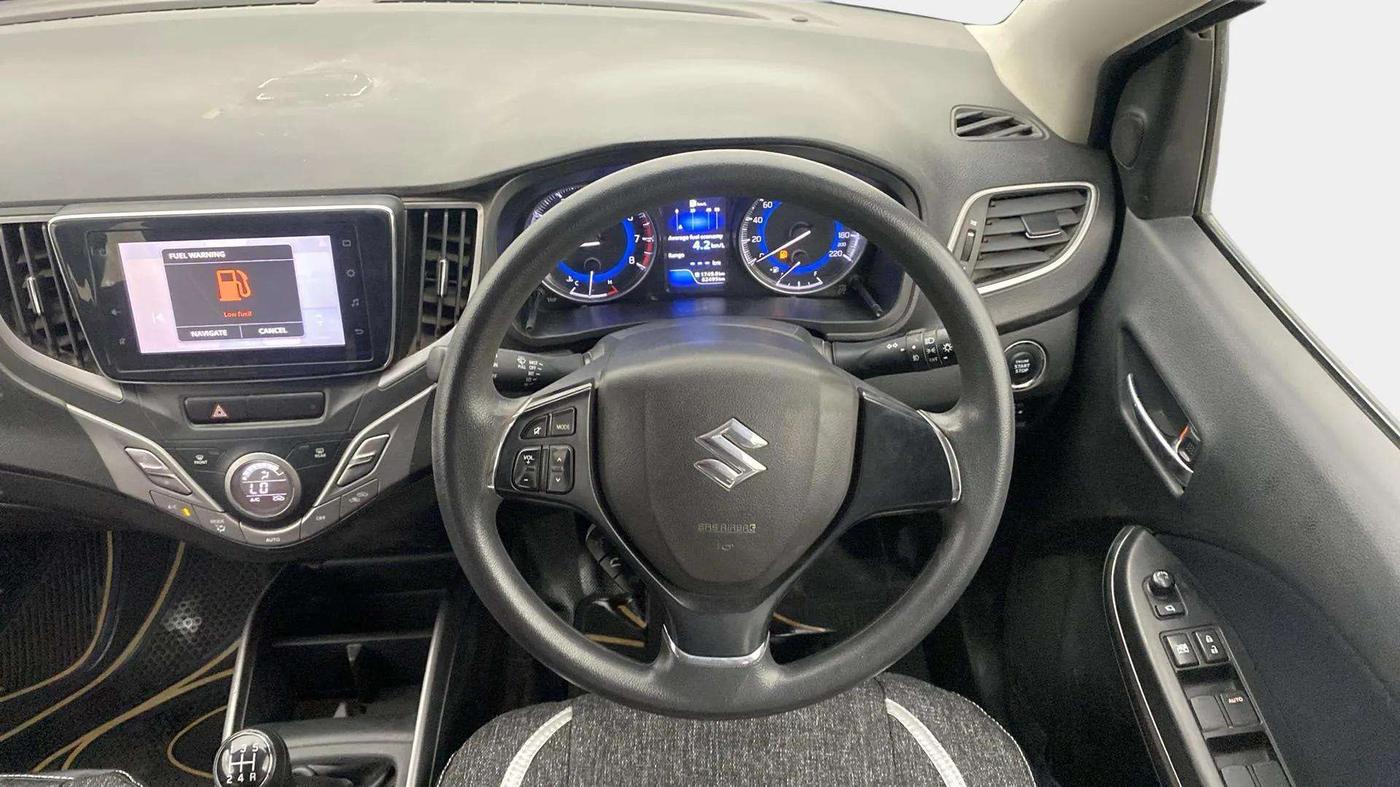 2021 Maruti Baleno ZETA PETROL 1.2, Petrol, Manual, 62,846 km, Steering Wheel Close Up