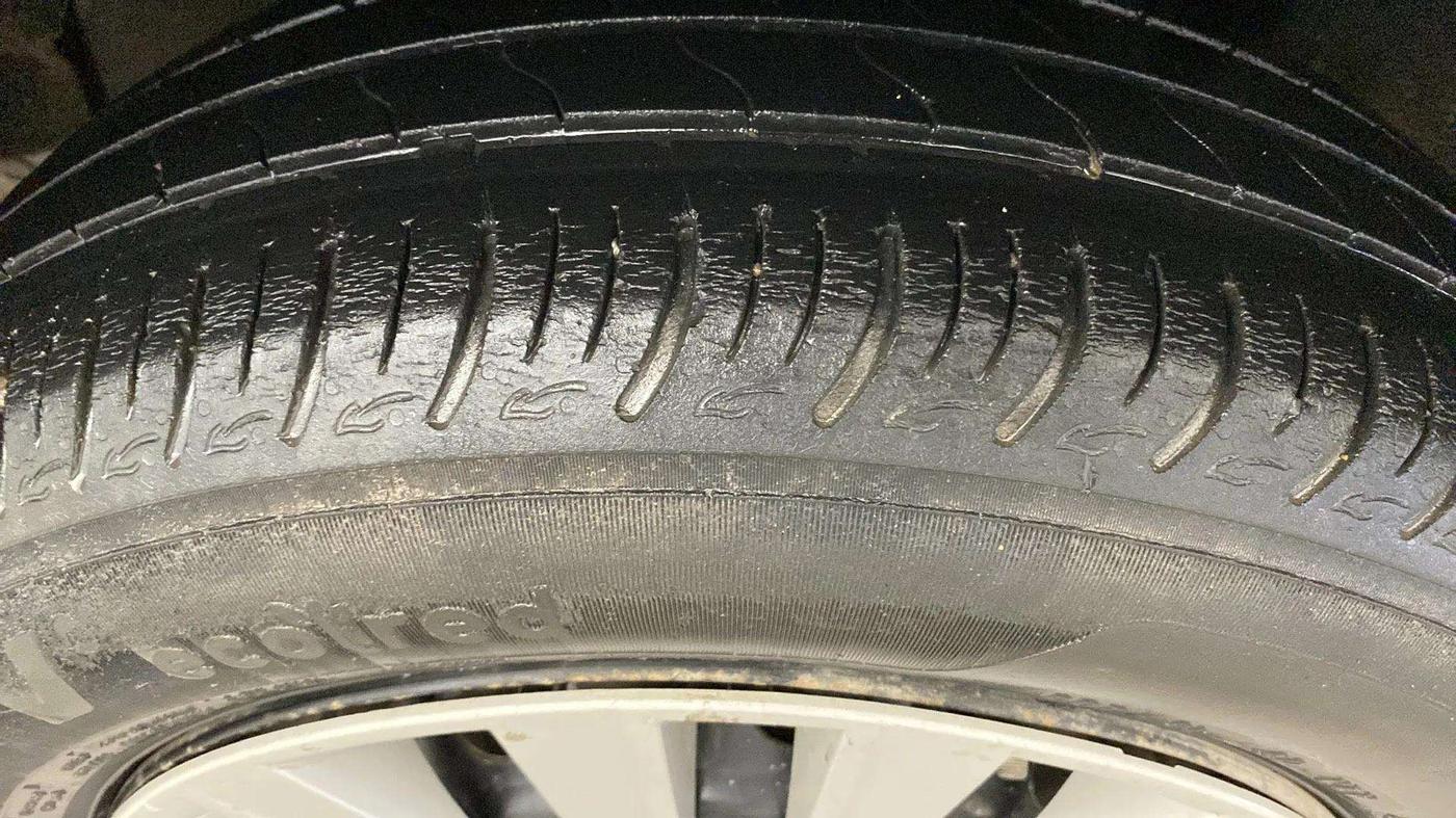 2020 Maruti Baleno DELTA PETROL 1.2, Petrol, Manual, 39,984 km, Right Rear Tyre Tread