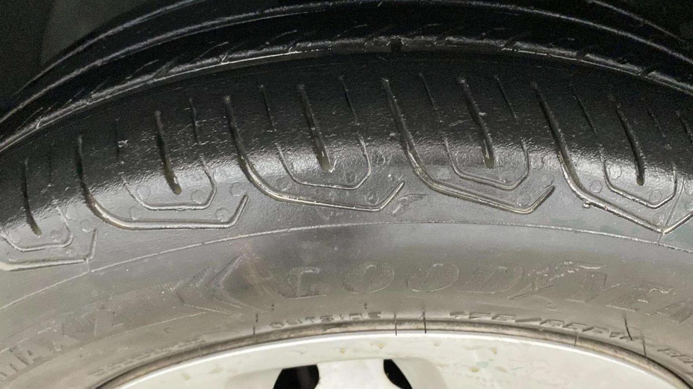 2022 Tata Tiago XM CNG, CNG, Manual, 41,366 km, Left Rear Tyre Tread
