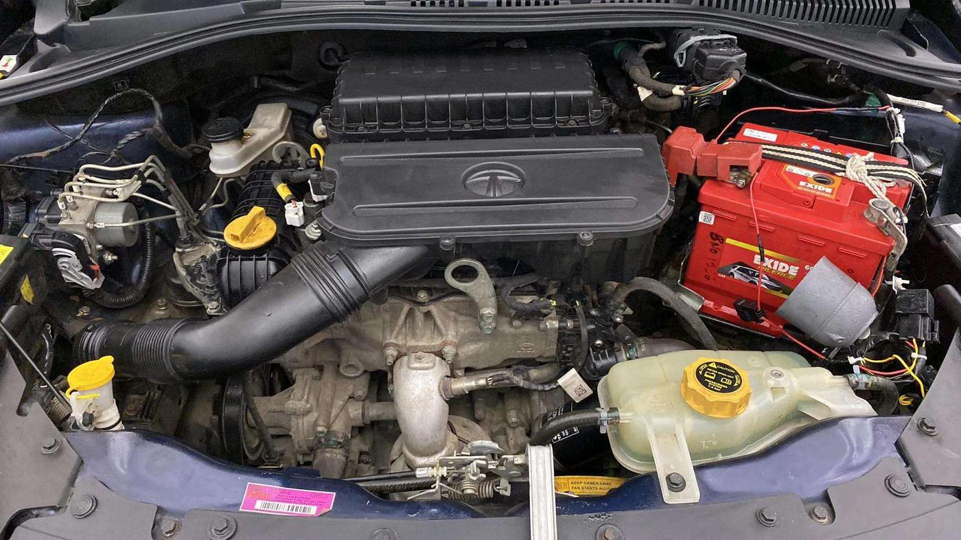 2022 Tata Tiago XM CNG, CNG, Manual, 41,366 km, Engine View