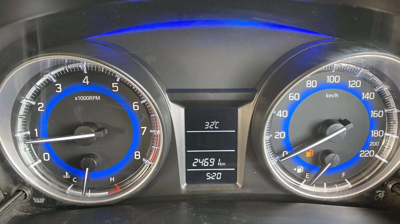 2021 Maruti Baleno DELTA PETROL 1.2, Petrol, Manual, 24,694 km, Odometer Image
