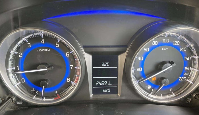 2021 Maruti Baleno DELTA PETROL 1.2, Petrol, Manual, 24,689 km, Odometer Image