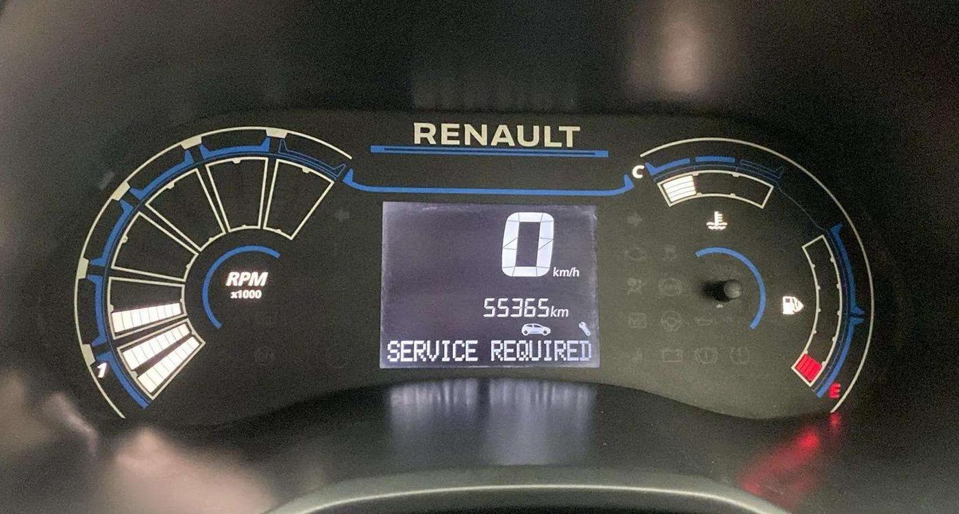 2019 Renault TRIBER RXZ, Petrol, Manual, 55,367 km, Odometer Image