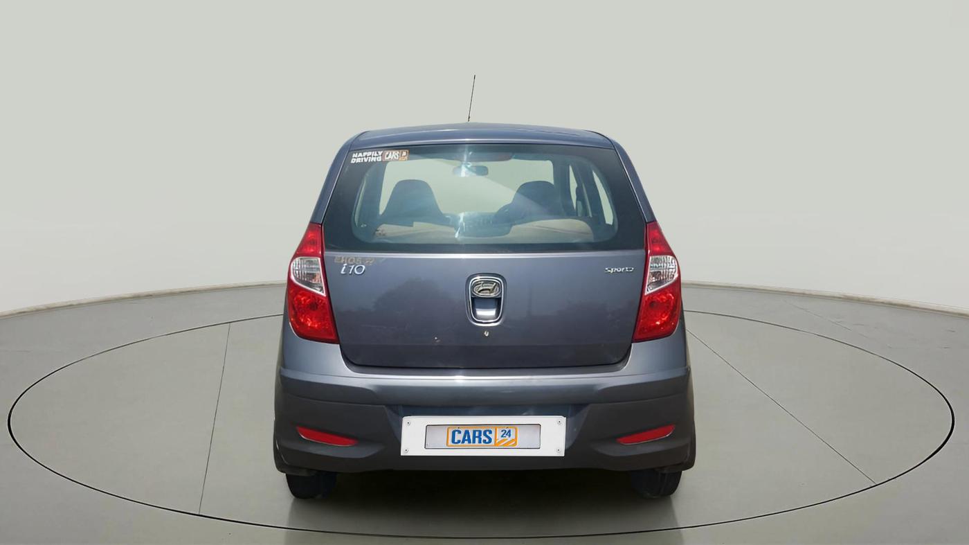 2013 Hyundai i10 SPORTZ 1.1, Petrol, Manual, 93,599 km, Back/Rear