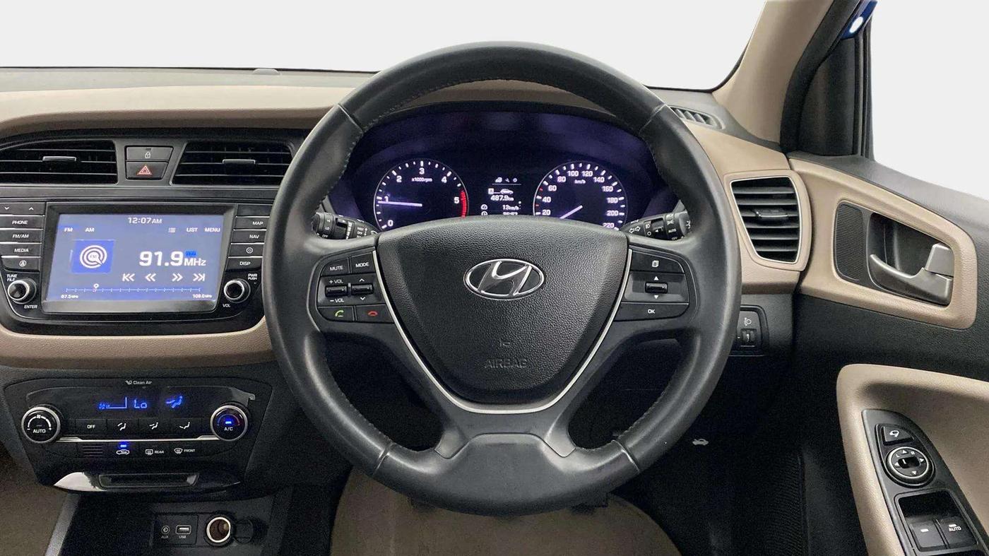 2018 Hyundai Elite i20 ASTA 1.4 CRDI (O), Diesel, Manual, 44,216 km, Steering Wheel Close Up