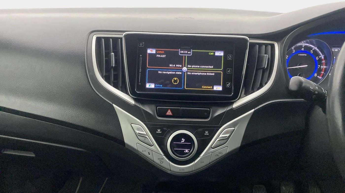2017 Maruti Baleno ALPHA PETROL 1.2, Petrol, Manual, 71,354 km, Air Conditioner