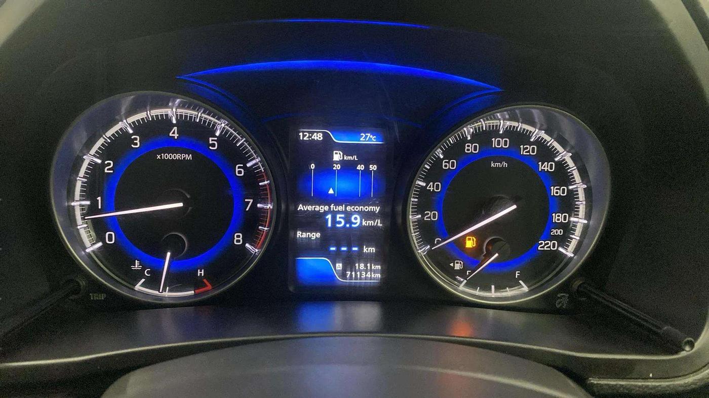 2017 Maruti Baleno ALPHA PETROL 1.2, Petrol, Manual, 71,354 km, Odometer Image