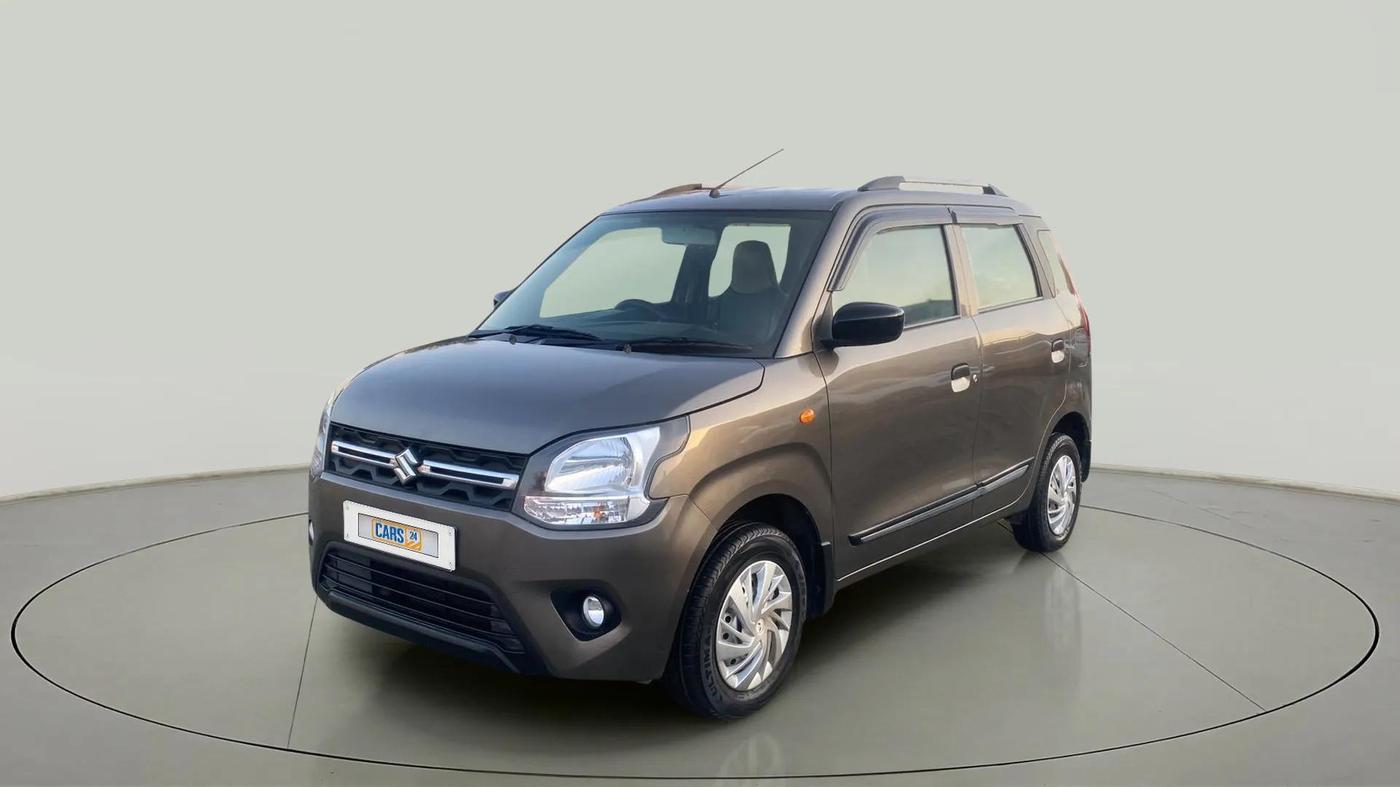 2020 Maruti New Wagon-R LXI CNG 1.0, CNG, Manual, 21,030 km, Left Front Diagonal