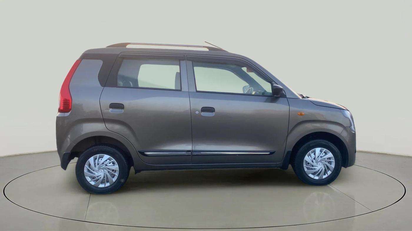 2020 Maruti New Wagon-R LXI CNG 1.0, CNG, Manual, 21,030 km, Right Side View