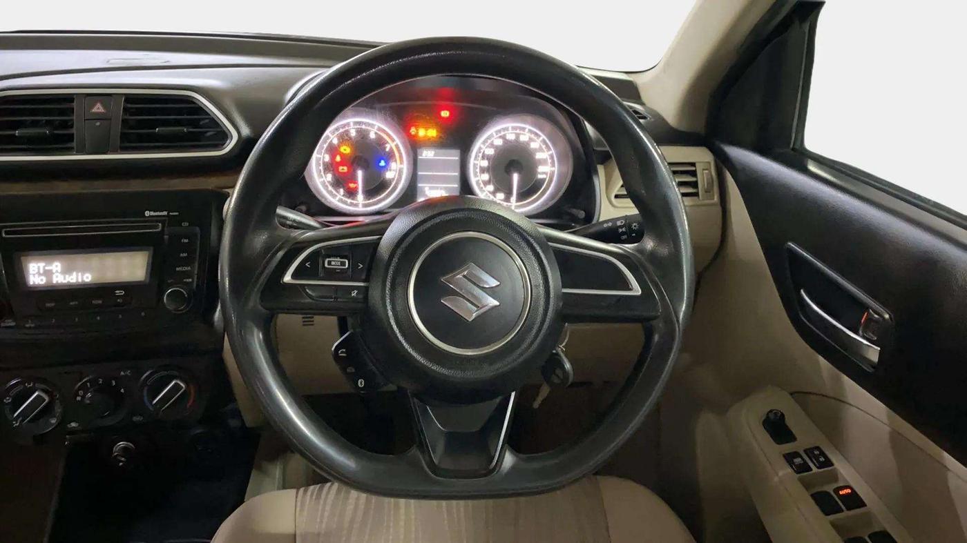 2020 Maruti Dzire VXI, Petrol, Manual, 69,063 km, Steering Wheel Close Up
