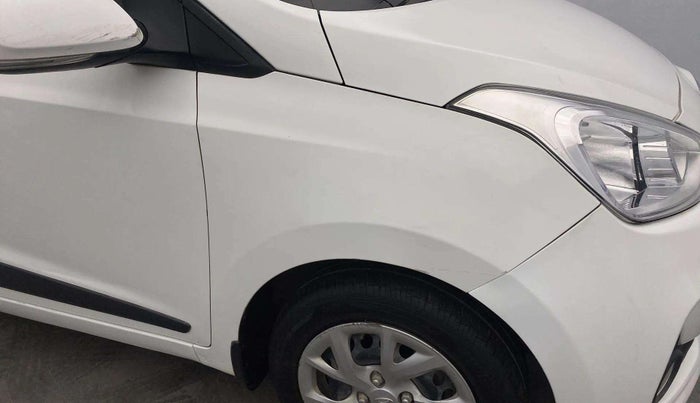 2018 Hyundai Grand i10 SPORTZ 1.2 KAPPA VTVT, Petrol, Manual, 33,450 km, Right fender - Minor scratches