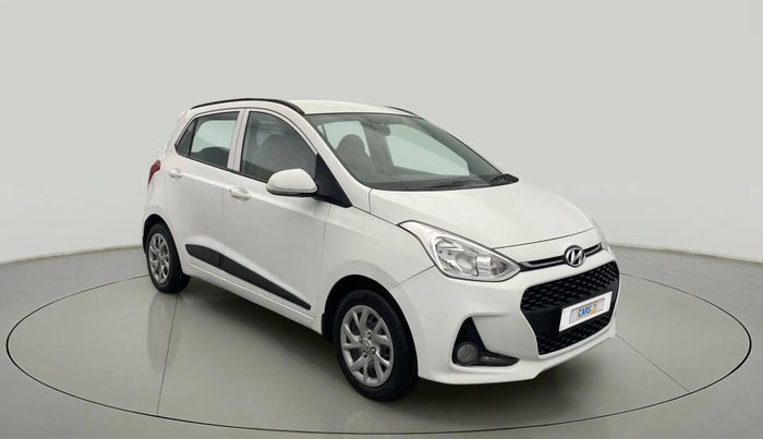 2018 Hyundai Grand i10 SPORTZ 1.2 KAPPA VTVT, Petrol, Manual, 33,450 km, Right Front Diagonal